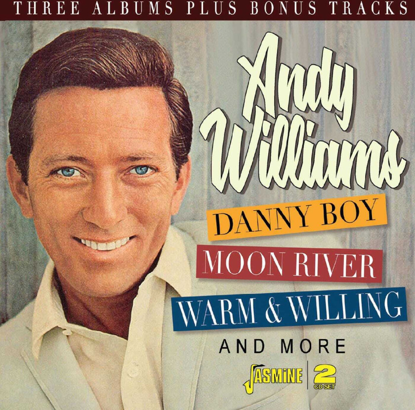 Andy Williams Danny Boy, Moon River, Warm & Willing & More CD