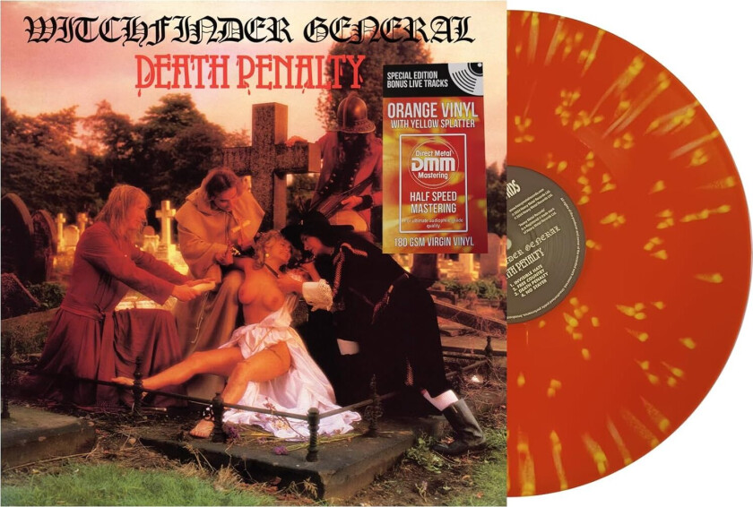 Witchfinder General Death Penalty LP/Vinyl