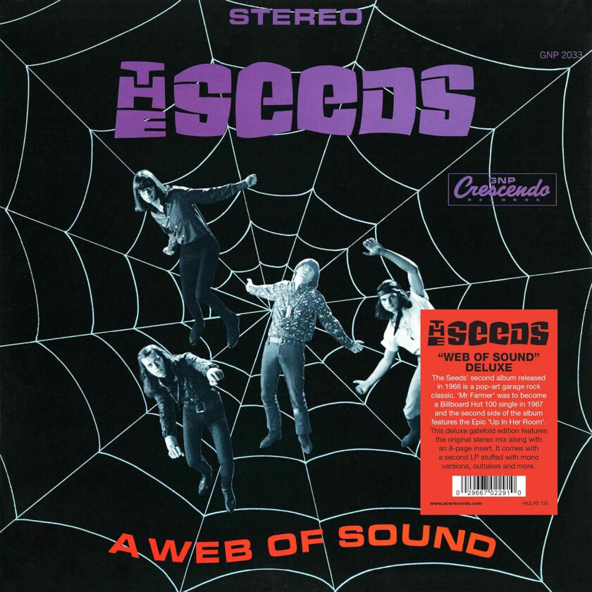 The Seeds A Web Of Sound LP/Vinyl