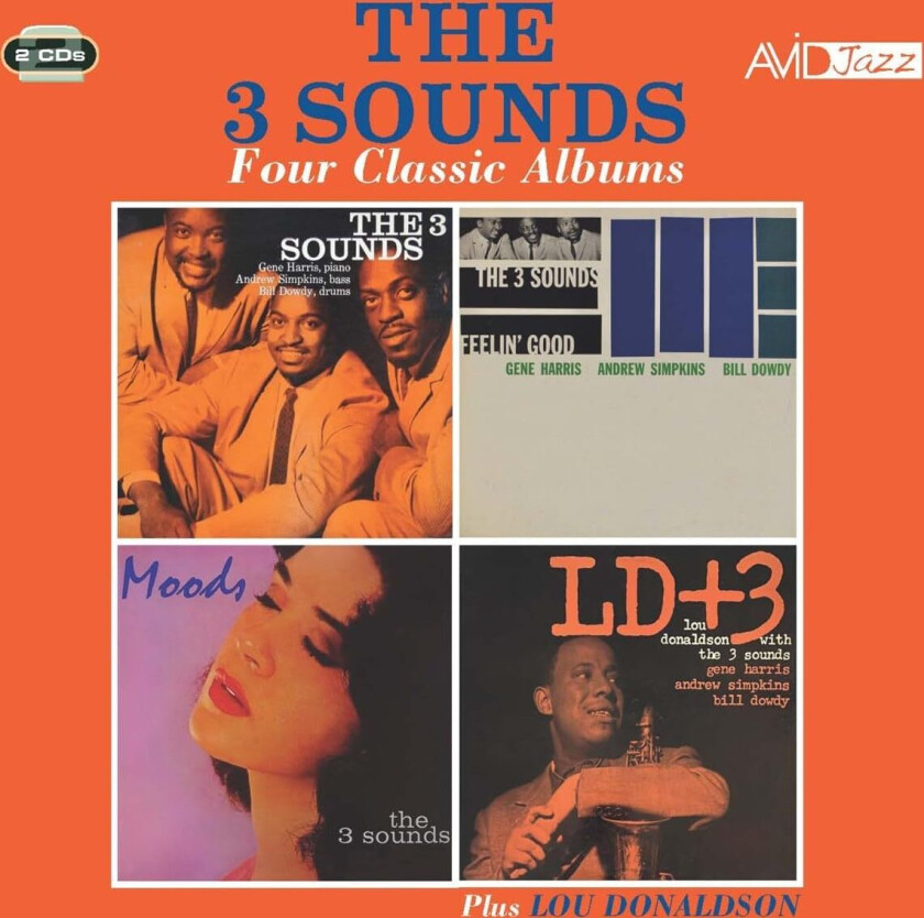 The Three Sounds Four Classic Albums (The 3 Sounds / Feelin' Good / Moods / LD+3) CD