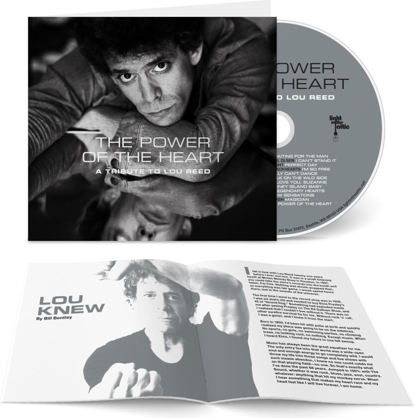 Lou Reed Tribute The Power Of The Heart A Tribute To Lou Reed CD