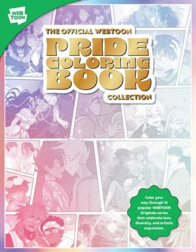 The Official WEBTOON Pride Coloring Book Collection Color your way through 15 popular WEBTOON Originals series that celebrate love, diversity, and artistic expression