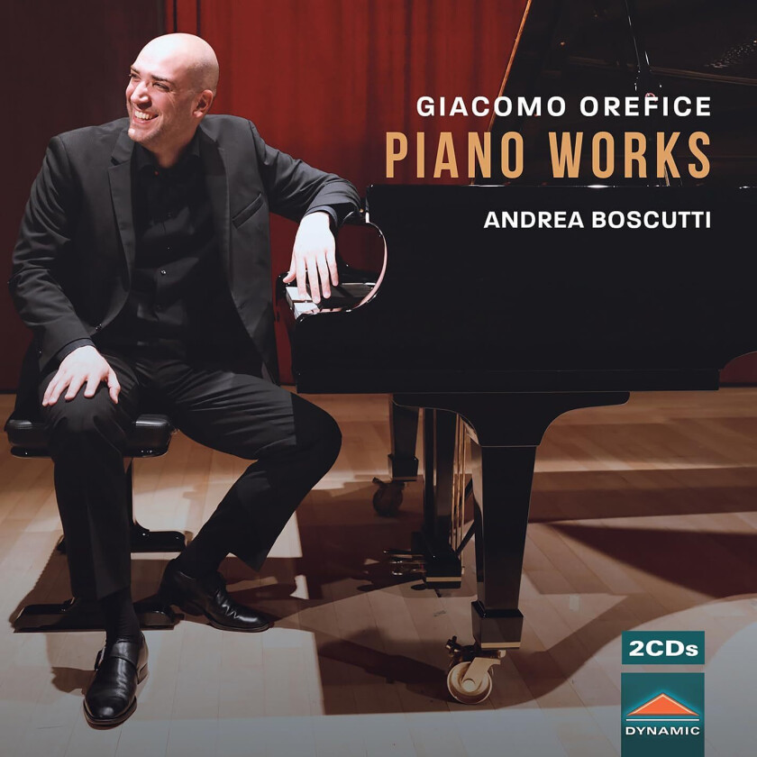 Andrea Boscutti, Giacomo Orefice Orefice: Piano Works CD