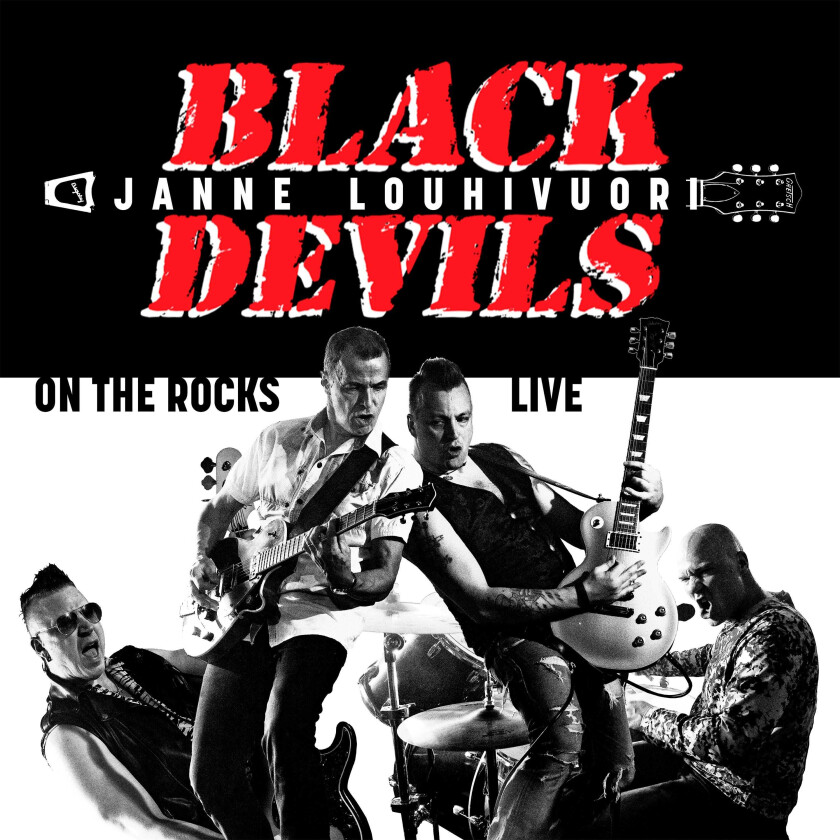 Black Devils, Janne Louhivuori On the Rocks Live LP/Vinyl