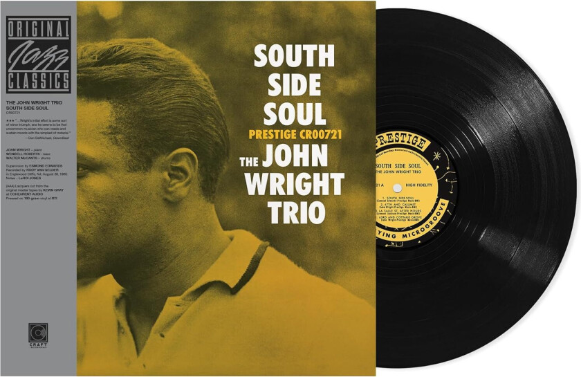 John Wright  South Side Soul  LP/Vinyl