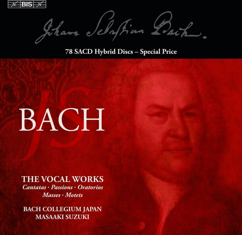 Bilde av Bach Collegium Japan, Masaaki Suzuki Bach: The Vocal Works CD