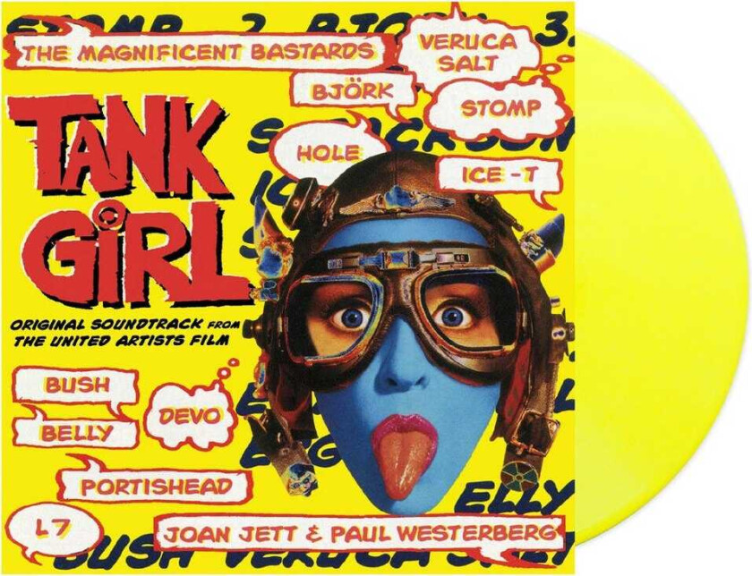 Diverse Artister Tank Girl (Original Soundtrack from the United Artists Film) LP/Vinyl