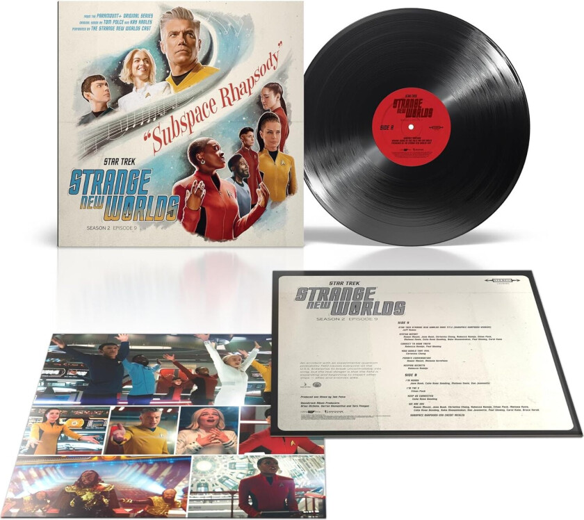 Filmmusikk Star Trek Strange New Worlds "Subspace Rhapsody" LP/Vinyl