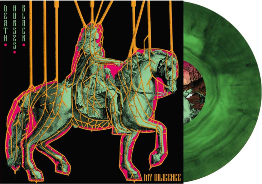 My Diligence Death. Horses. Black. LP/Vinyl