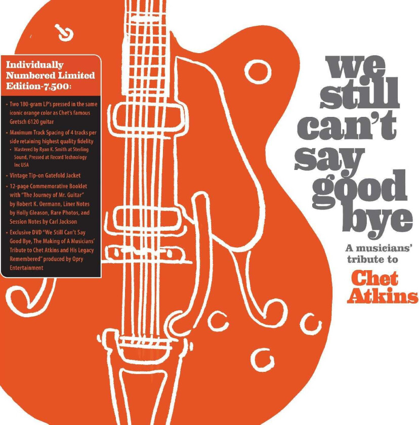 Chet Atkins Tribute We Still Can't Say Goodbye: A Musicians' Tribute To Chet Atkins LP/Vinyl