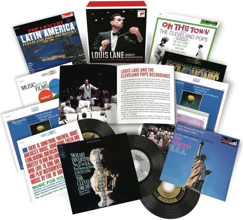 Louis Lane, Cleveland Orchestra Louis Lane Conducts The Cleveland Orchestra The Complete Epic and Columbia Album Collection CD
