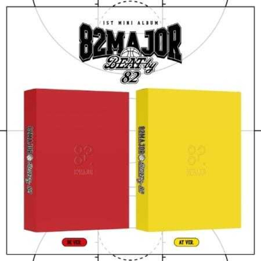 82MAJOR Beat By 82 Random Cover incl. 84pg Photobook, Trading Card, ID Card, 2 Photocards, 2 Logo Stickers, 2 Standing Dolls, Sticker Board & Sticker + Folded Poster CD