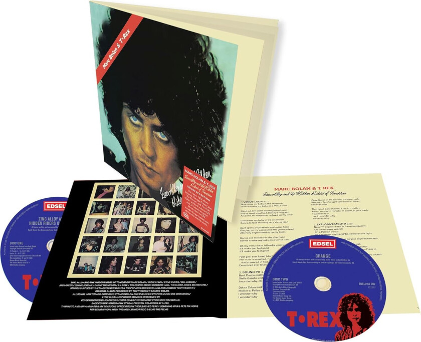 Marc Bolan & T.Rex  Zinc Alloy And The Hidden Riders Of Tomorrow Or A Creamed Cage In August  CD