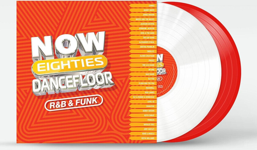 Diverse Artister NOW That's What I Call 80s Dancefloor: R&B & Funk LP/Vinyl