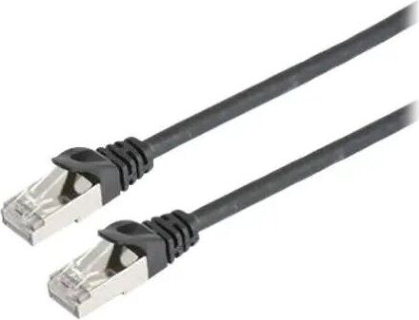 Nettverkskabel Lszh Rj-45 Rj-45 Cat 6 2m Svart