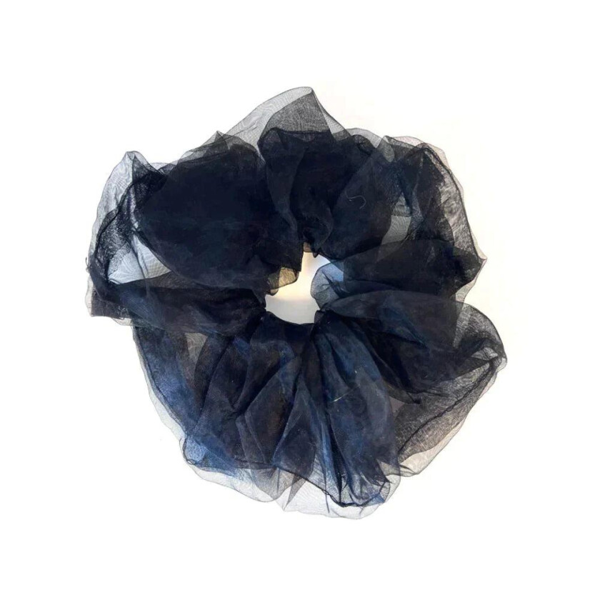 Organza Scrunchie Xxl - Organza Scrunchie Xxl Black