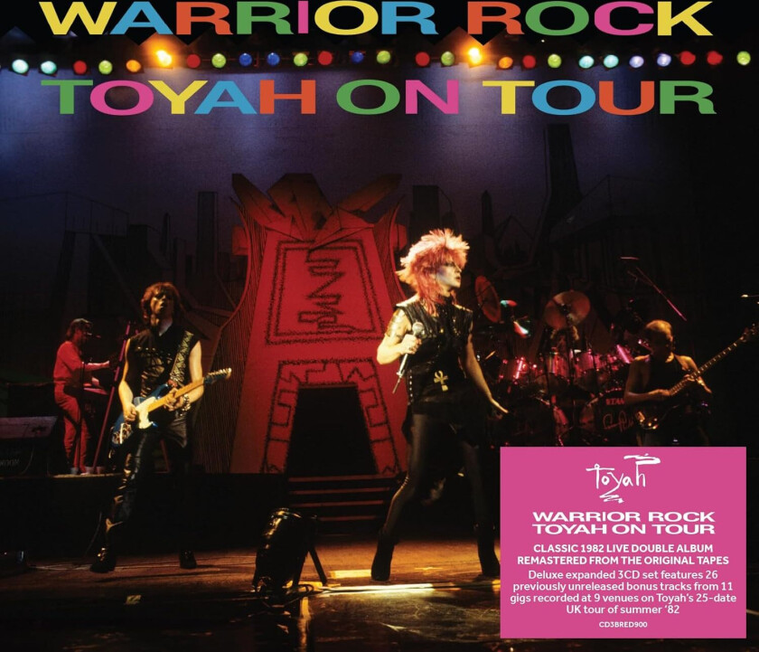 Toyah Warrior Rock Toyah On Tour CD