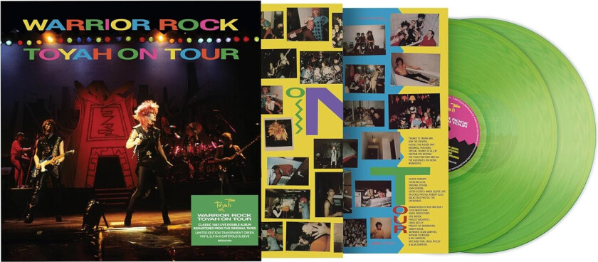 Toyah Warrior Rock Toyah On Tour LP/Vinyl
