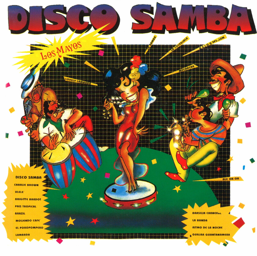 Los Mayos Disco Samba LP/Vinyl