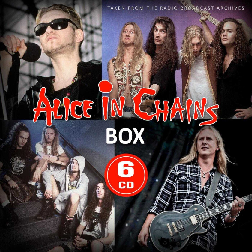 Alice In Chains Box (Taken From The Radio Broadcast Archives) CD
