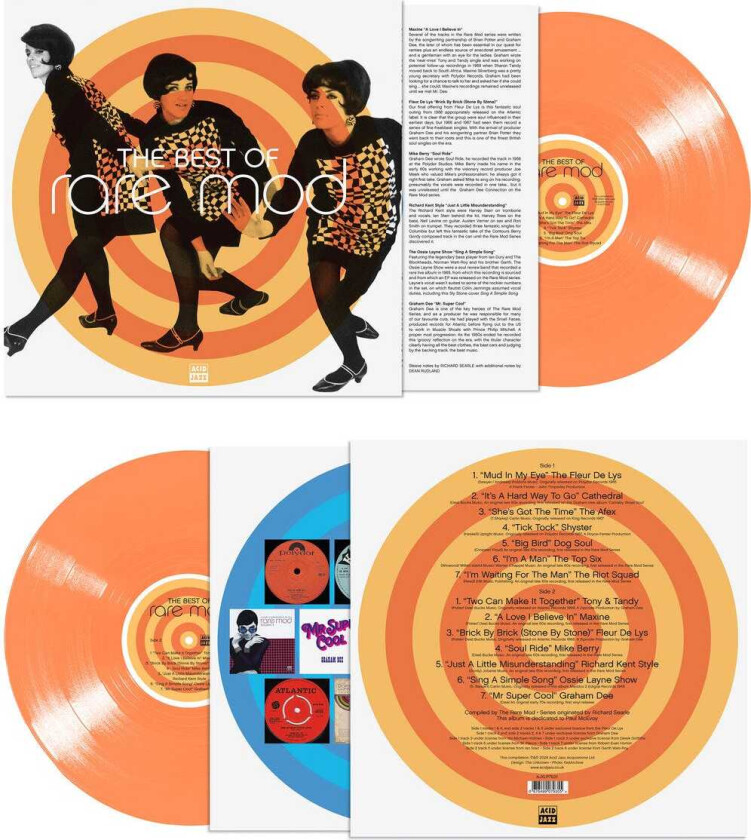 Diverse Artister The Best Of Rare Mod LP/Vinyl