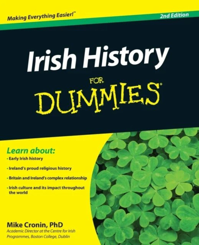 Irish History For Dummies av Mike (De Montfort University) Cronin
