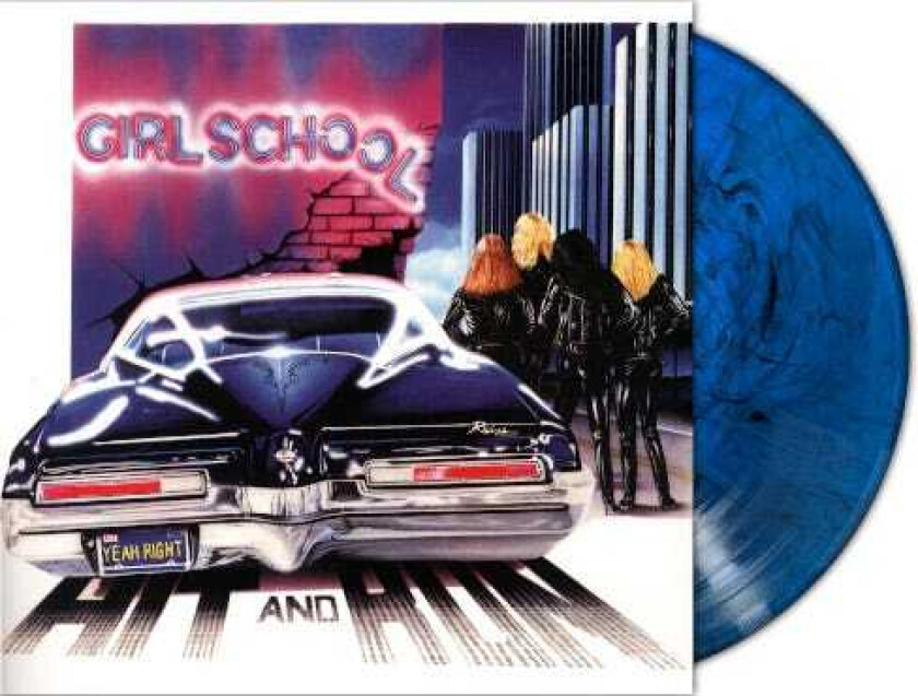 Girlschool Hit and Run LP/Vinyl