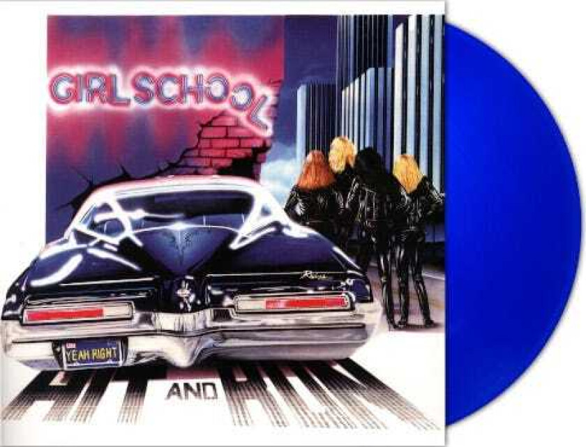 Girlschool Hit and Run LP/Vinyl