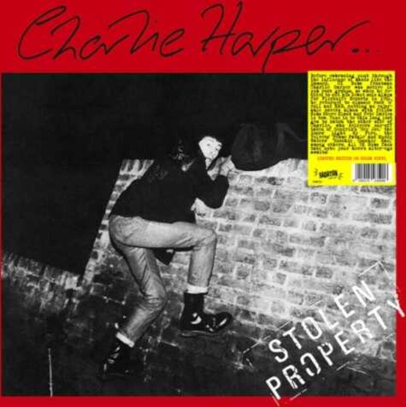 Charlie Harper (U.K. Subs) Stolen Property LP/Vinyl