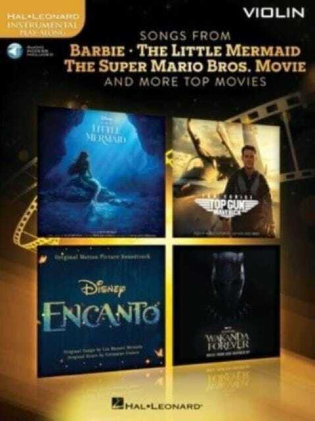 Songs from Barbie, The Little Mermaid The Super Mario Bros. Movie, and More Top Movies for Violin