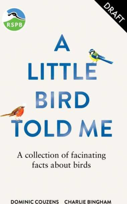 RSPB A Little Bird Told Me A collection of fascinating facts about birds