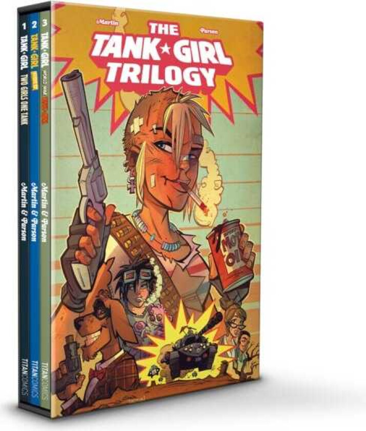 Tank Girl Trilogy Box Set (GOLD, WORLD WAR, 2 GIRLS 1 TANK)