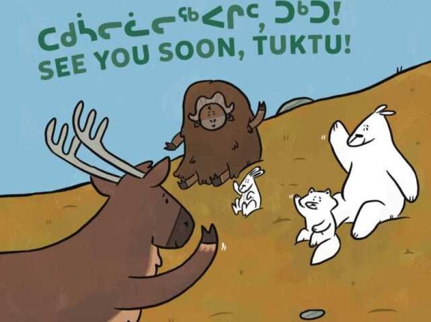 See You Soon, Tuktu! Bilingual Inuktitut and English Edition