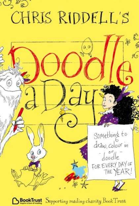 Chris Riddell's DoodleaDay Something to Draw, Colour In or Doodle For Every Day of the Year!
