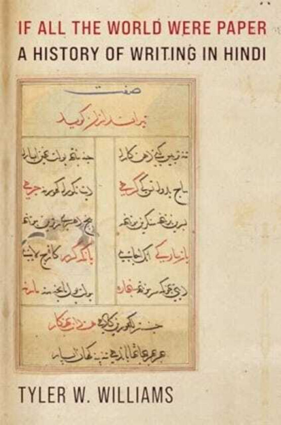 If All the World Were Paper A History of Writing in Hindi