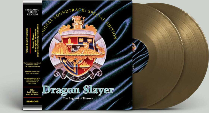 Falcom Sound Team JDK  Dragon Slayer: The Legend of Heroes (Original Soundtrack)  LP/Vinyl