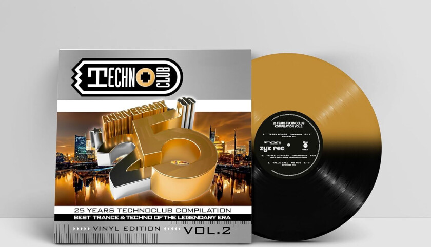 Diverse Electronica  25 Years Technoclub Compilation VoL. 2 (Best Trance & Techno Of The Legendary Era)  LP/Vinyl