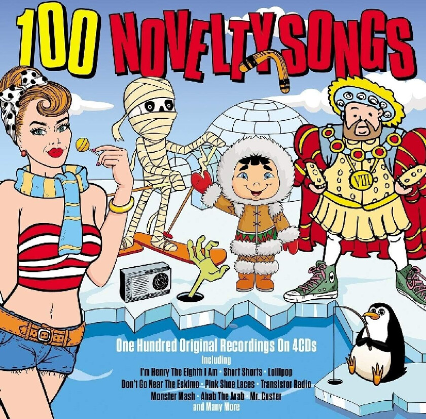 Diverse Artister 100 Novelty Songs CD