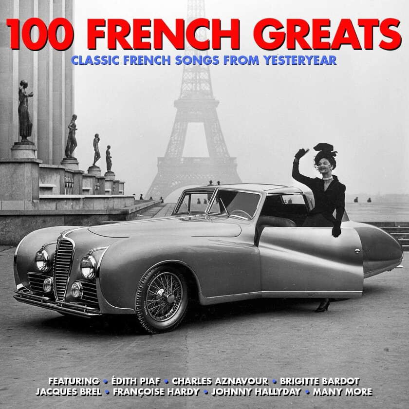 Diverse Fransk 100 French Greats CD