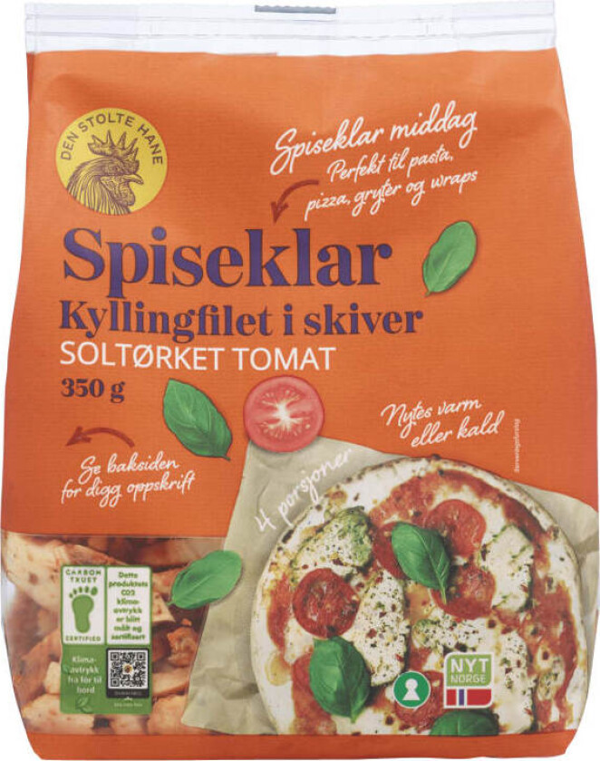 Kyllingfilet Spiseklar Solt.Tomat 350g Dsh