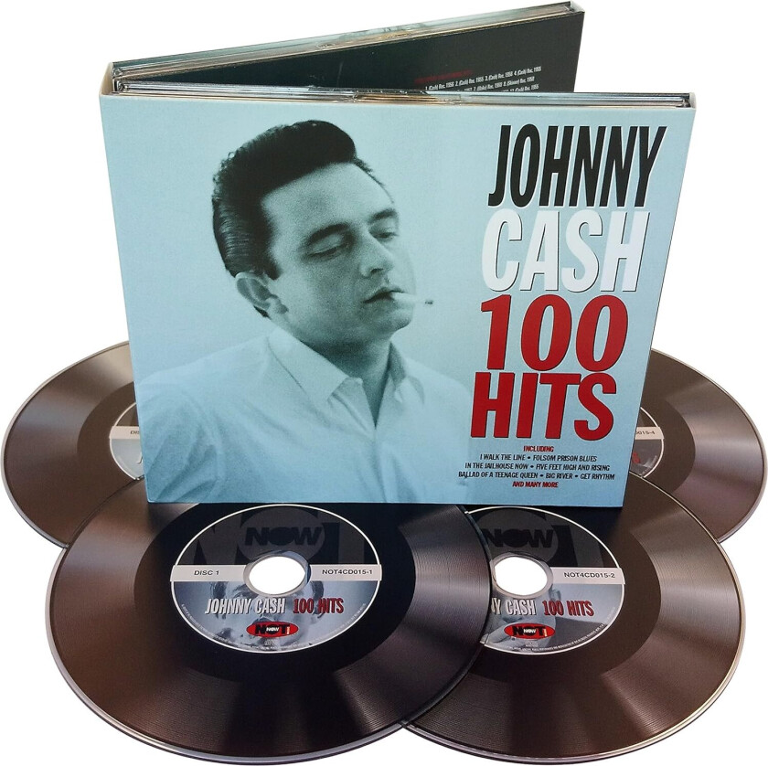 Johnny Cash  100 Hits  CD