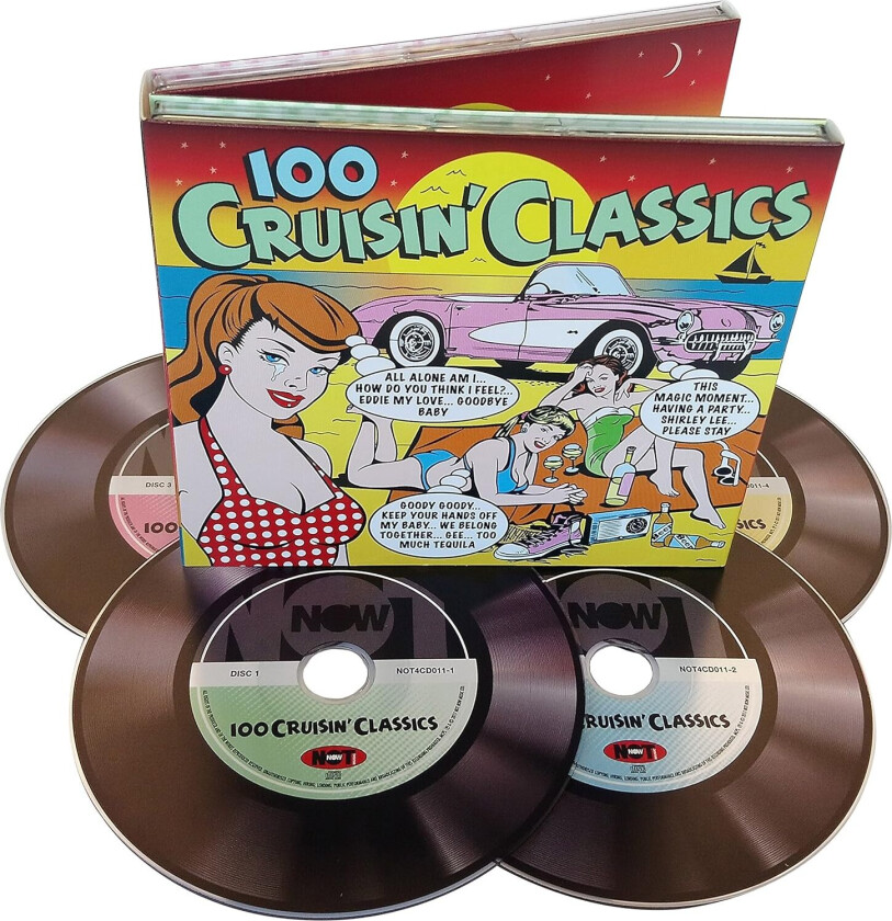 Diverse Artister 100 Cruisin' Classics CD