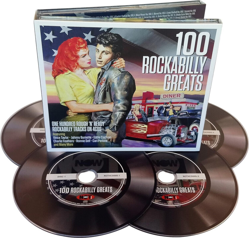 Diverse Rock 100 Rockabilly Greats CD