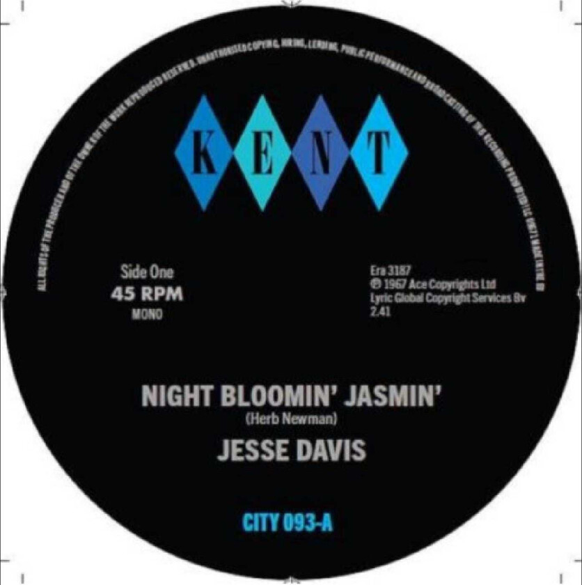 Jesse Davis, Gus Jenkins Night Bloomin' Jasmin' / Tricky Too LP/Vinyl