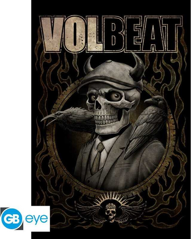 Volbeat Plakat Skeleton