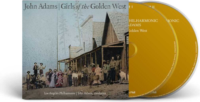 John Adams, Los Angeles Philharmonic Adams: Girls of the Golden West CD