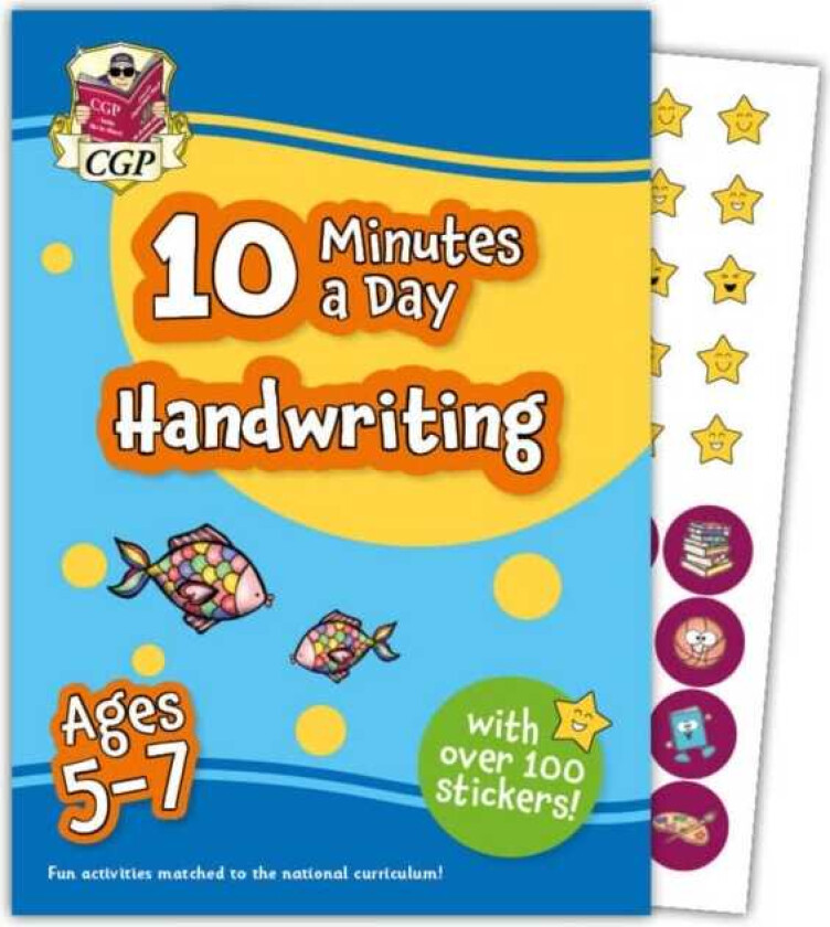 10 Minutes a Day Handwriting for Ages 57 (with reward stickers)