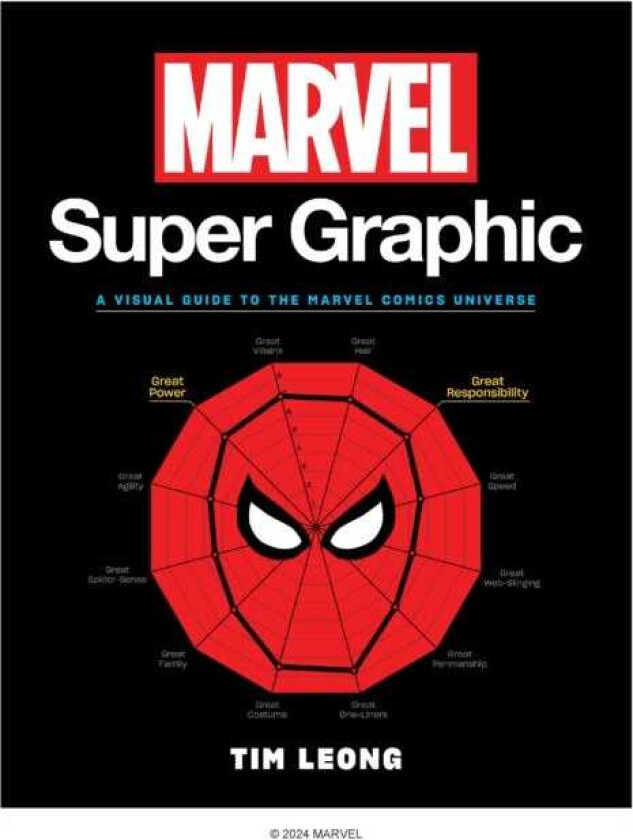 Marvel Super Graphic  A Visual Guide to the Marvel Comics Universe