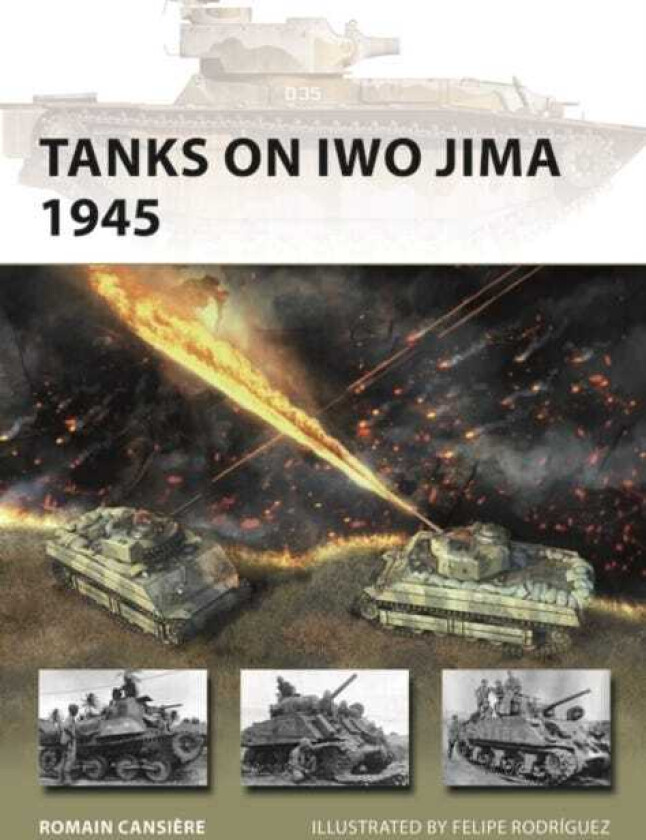 Tanks on Iwo Jima 1945