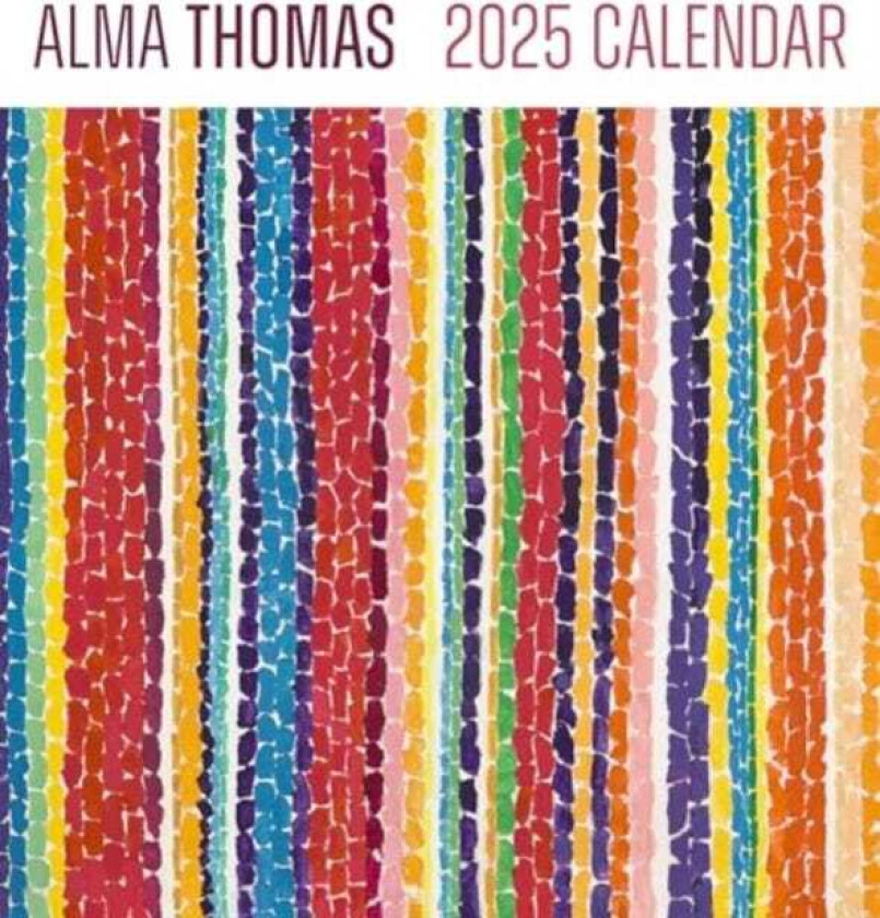 Alma Thomas 2025 Wall Calendar